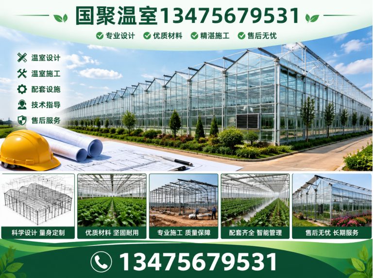 坊子区农业温室工程展示图